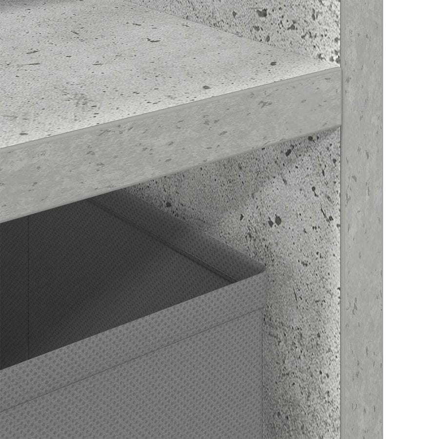 Laagkast met lade Beton Grijs 87 x 27,5 x 43 cm