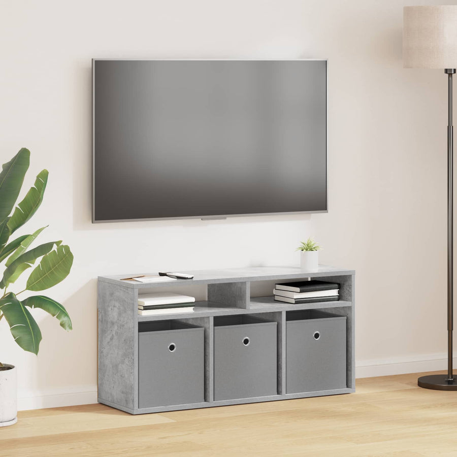 Laagkast met lade Beton Grijs 87 x 27,5 x 43 cm