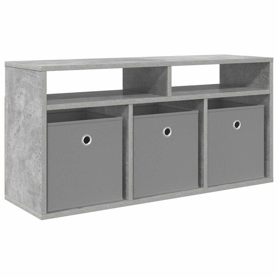 Laagkast met lade Beton Grijs 87 x 27,5 x 43 cm