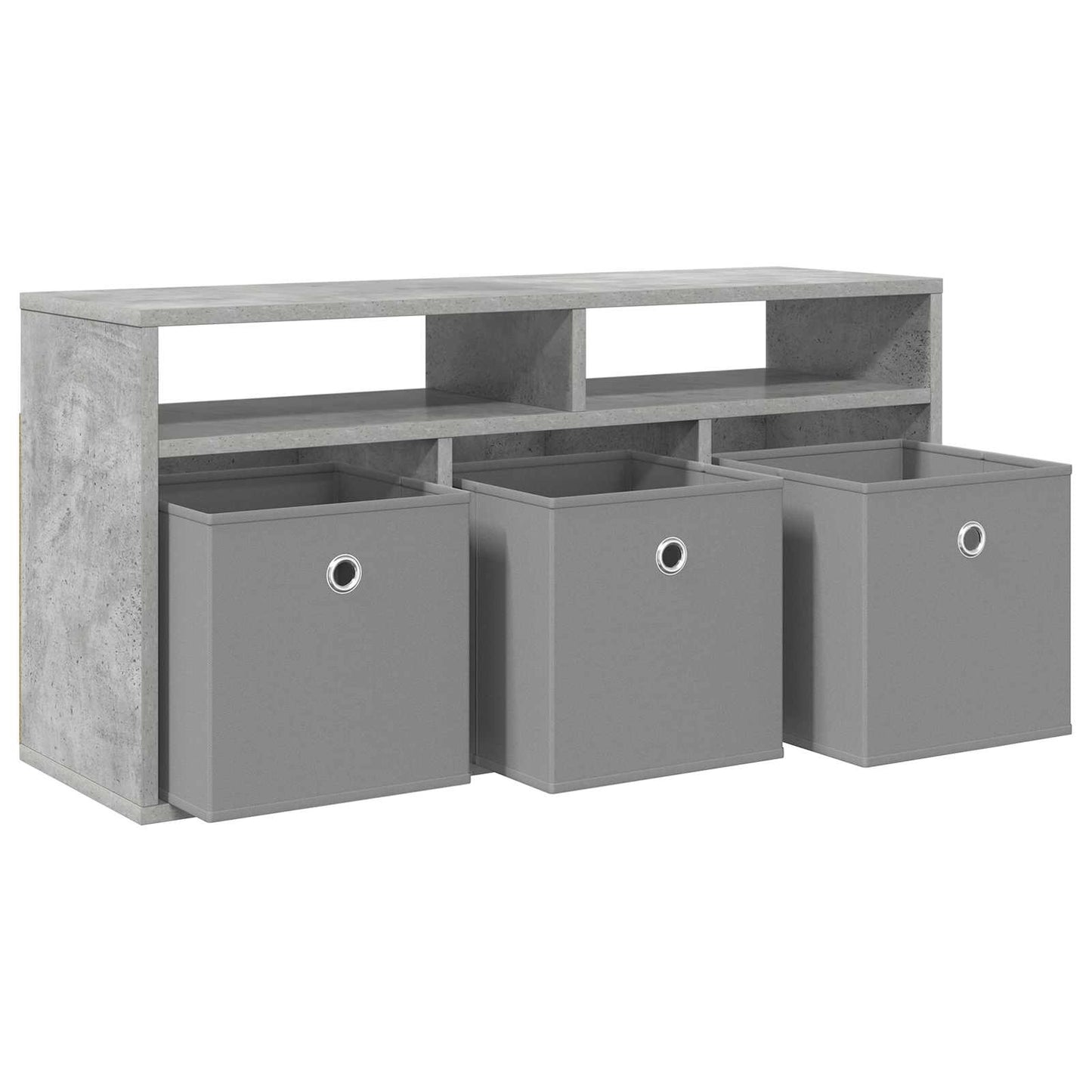 Laagkast met lade Beton Grijs 87 x 27,5 x 43 cm
