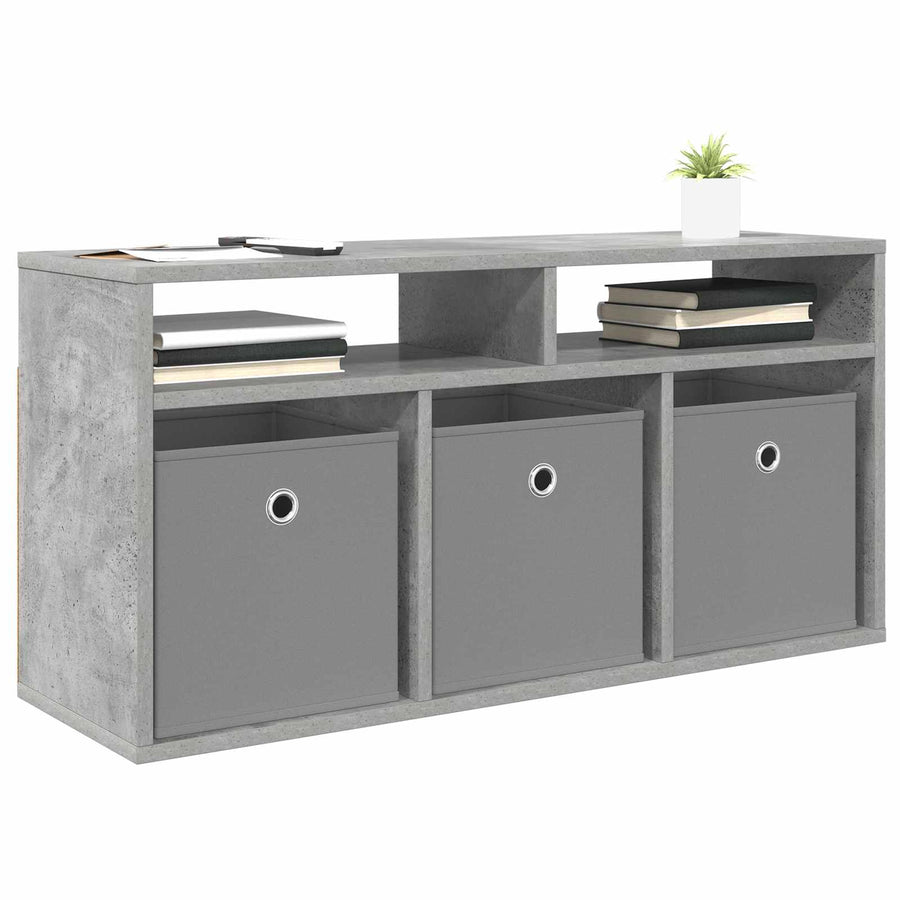 Laagkast met lade Beton Grijs 87 x 27,5 x 43 cm