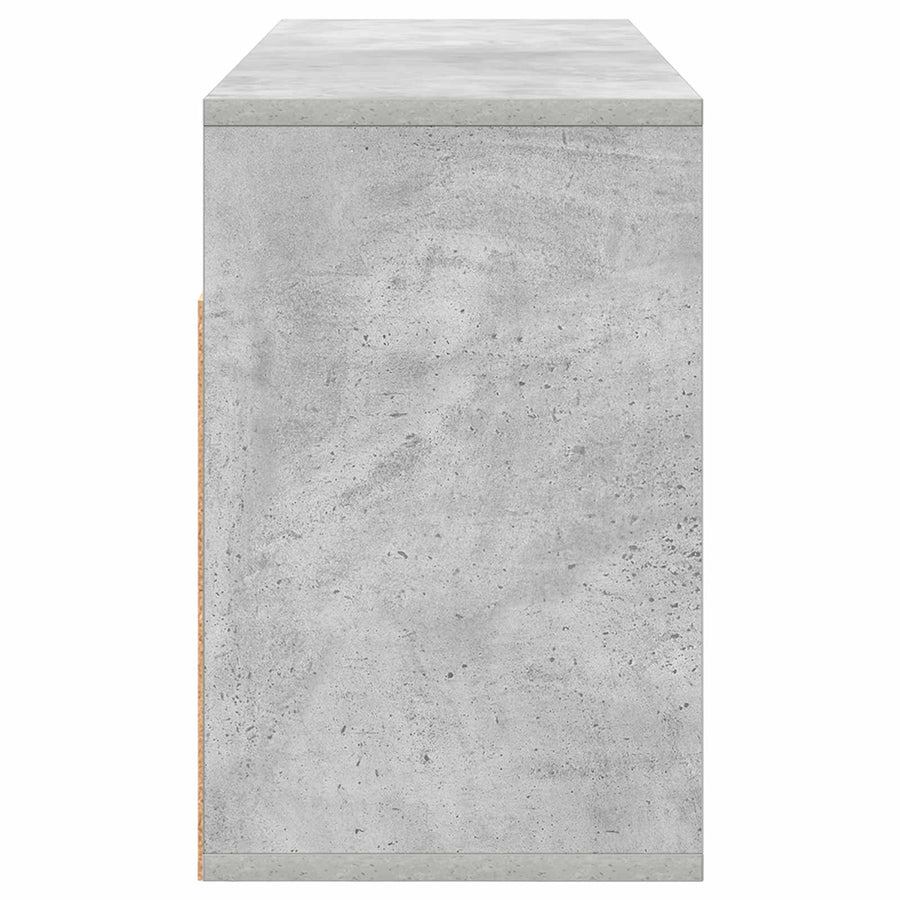 Laagkast met lade Beton Grijs 87 x 27,5 x 43 cm