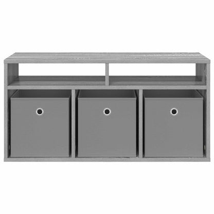 Laagkast met lade Grijs Sonoma 87 x 27,5 x 43 cm