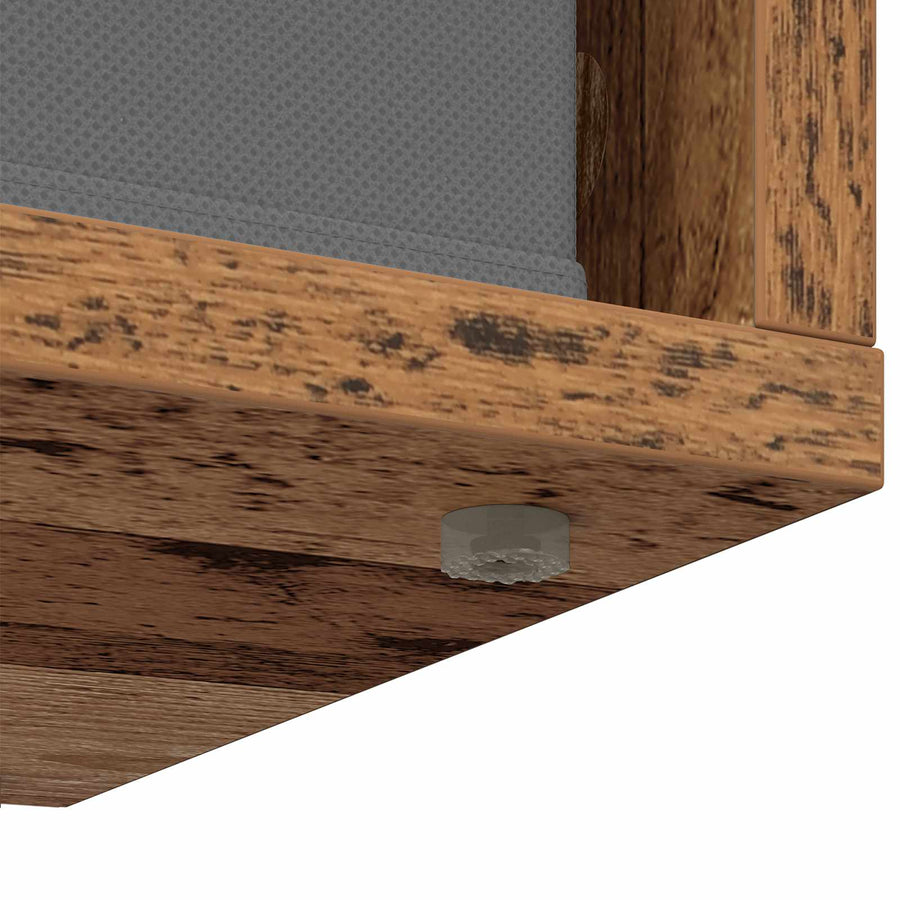 Laagkast met lade Oudhout 87 x 27,5 x 43 cm
