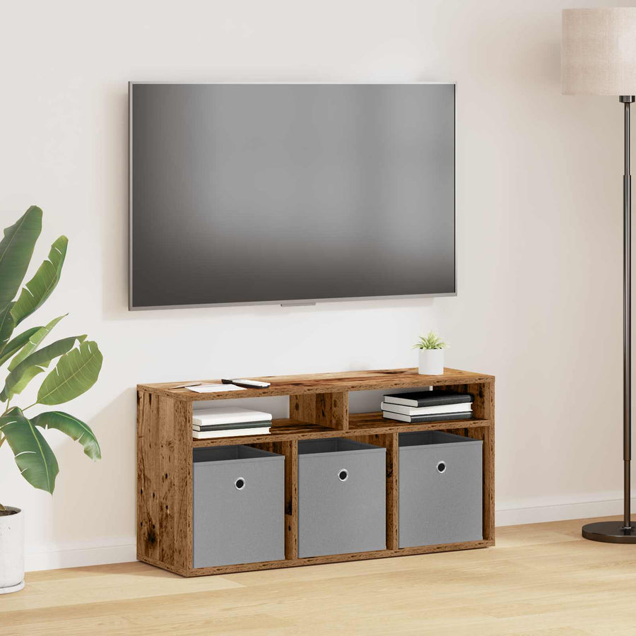 Laagkast met lade Oudhout 87 x 27,5 x 43 cm