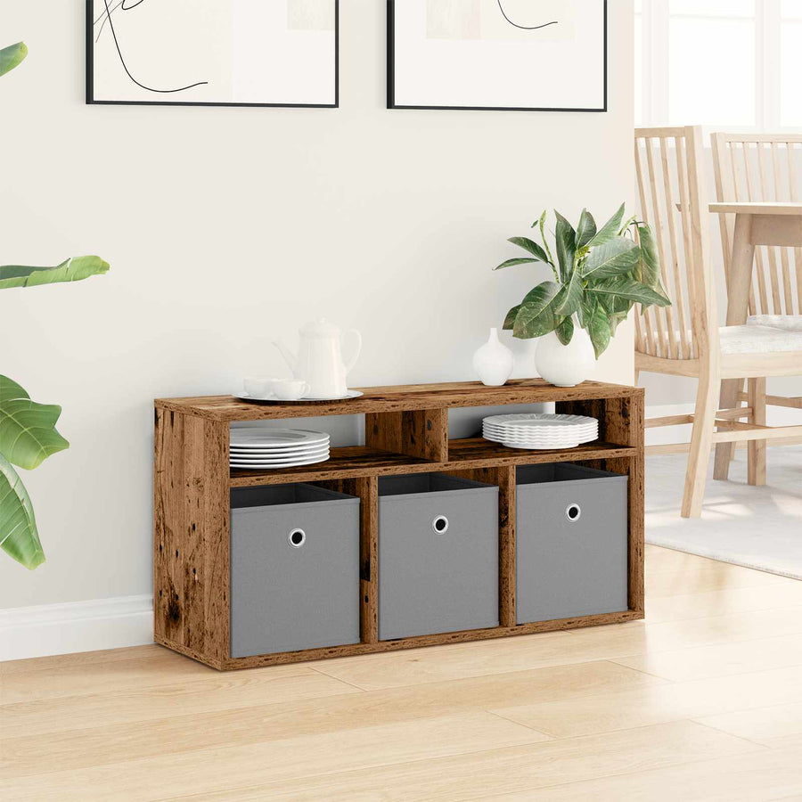 Laagkast met lade Oudhout 87 x 27,5 x 43 cm