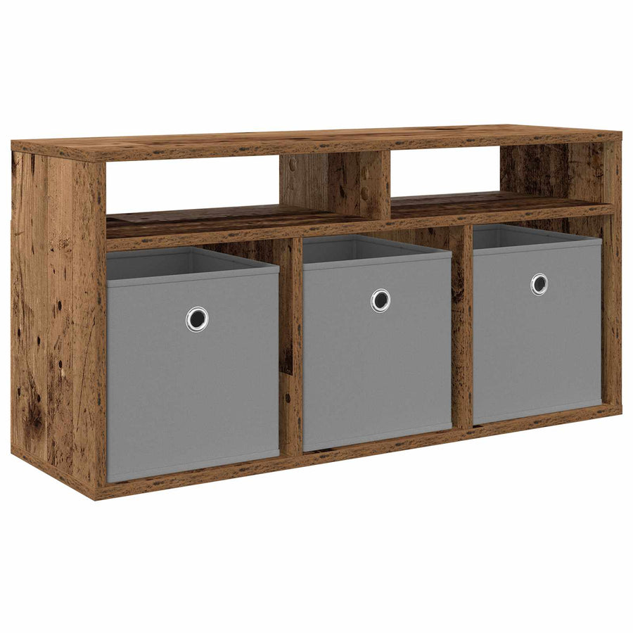 Laagkast met lade Oudhout 87 x 27,5 x 43 cm