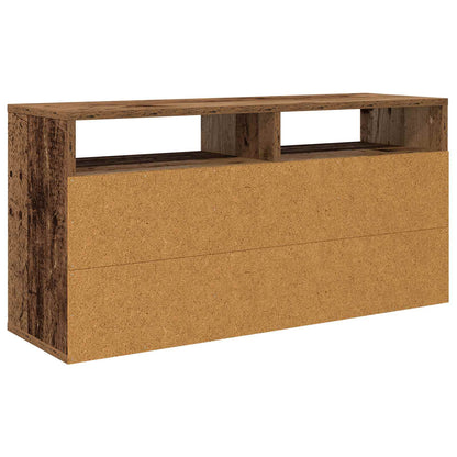 Laagkast met lade Oudhout 87 x 27,5 x 43 cm