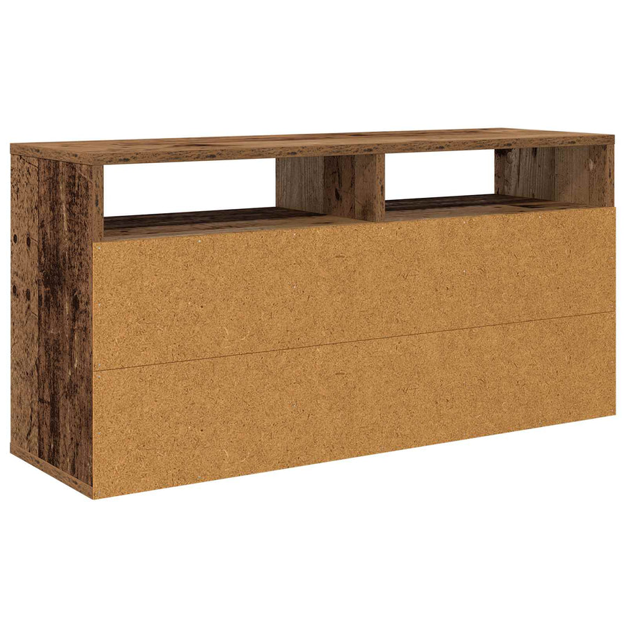 Laagkast met lade Oudhout 87 x 27,5 x 43 cm