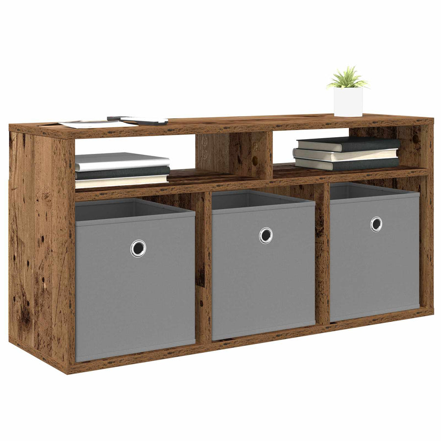 Laagkast met lade Oudhout 87 x 27,5 x 43 cm
