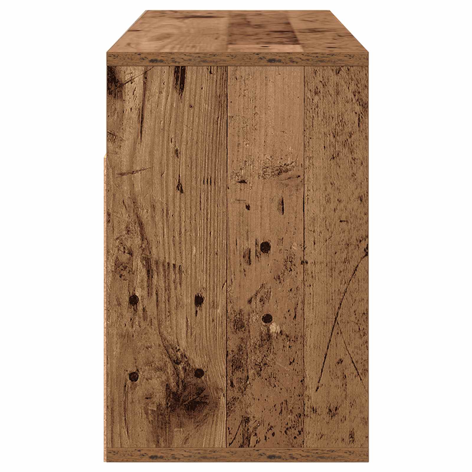 Laagkast met lade Oudhout 87 x 27,5 x 43 cm