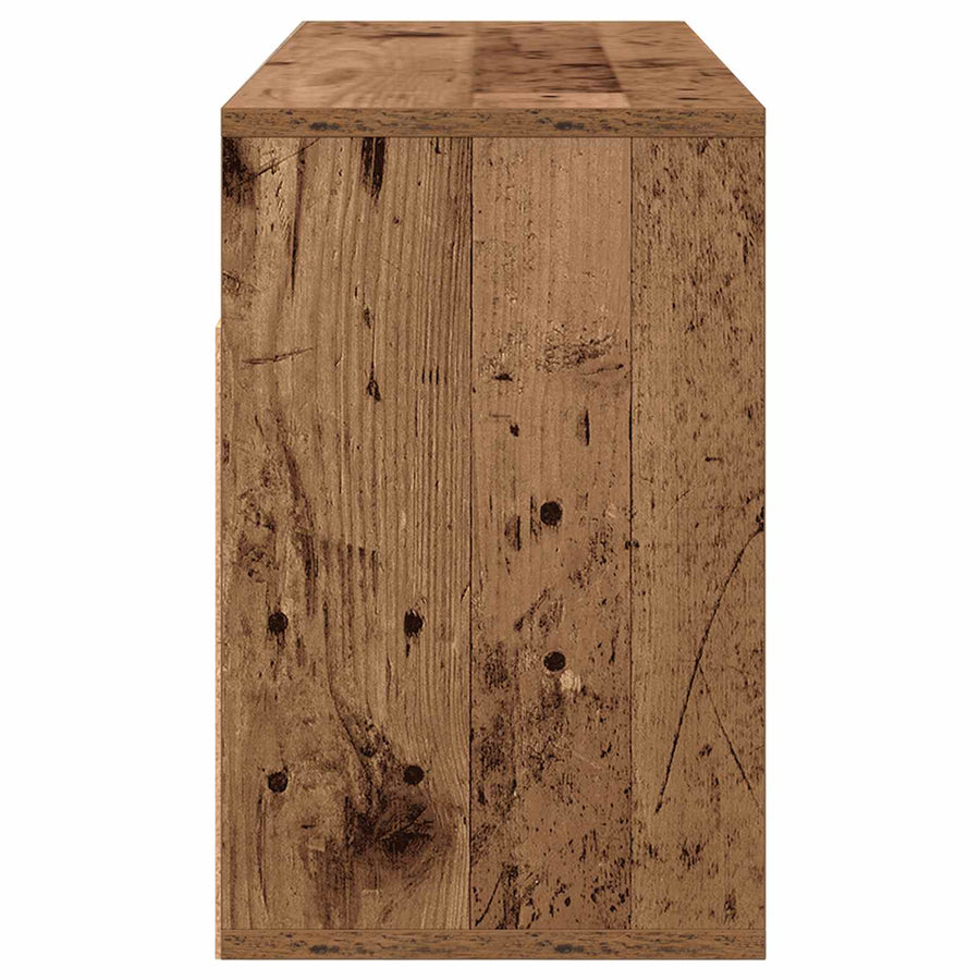 Laagkast met lade Oudhout 87 x 27,5 x 43 cm