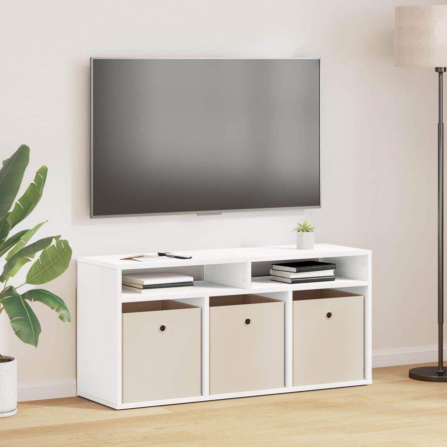 Laagkast met lade Wit 102 x 32 x 48,5 cm