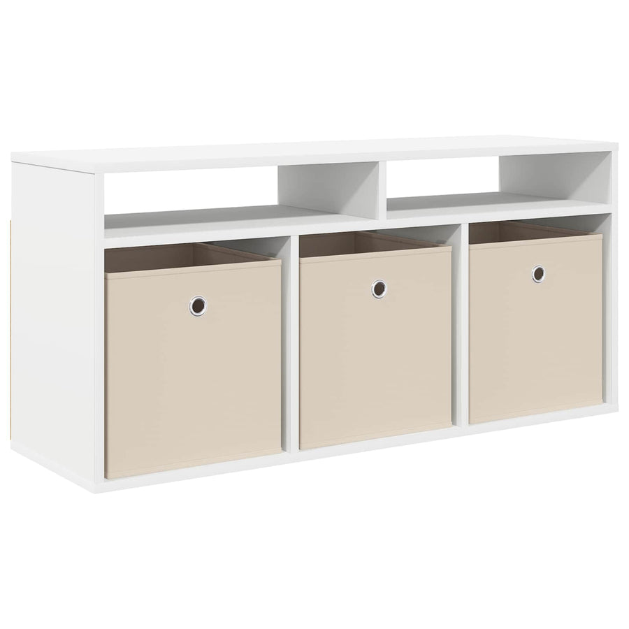 Laagkast met lade Wit 102 x 32 x 48,5 cm