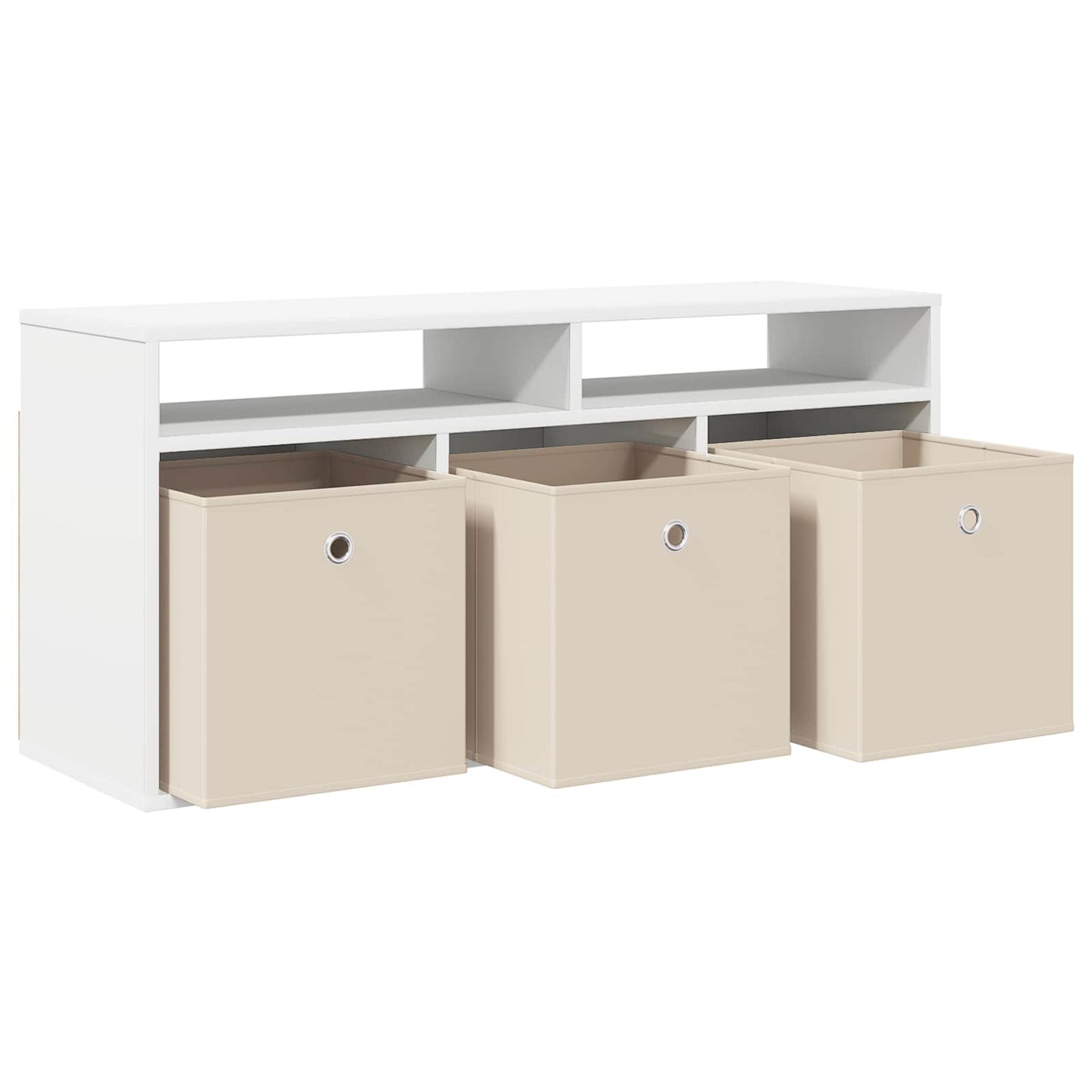 Laagkast met lade Wit 102 x 32 x 48,5 cm