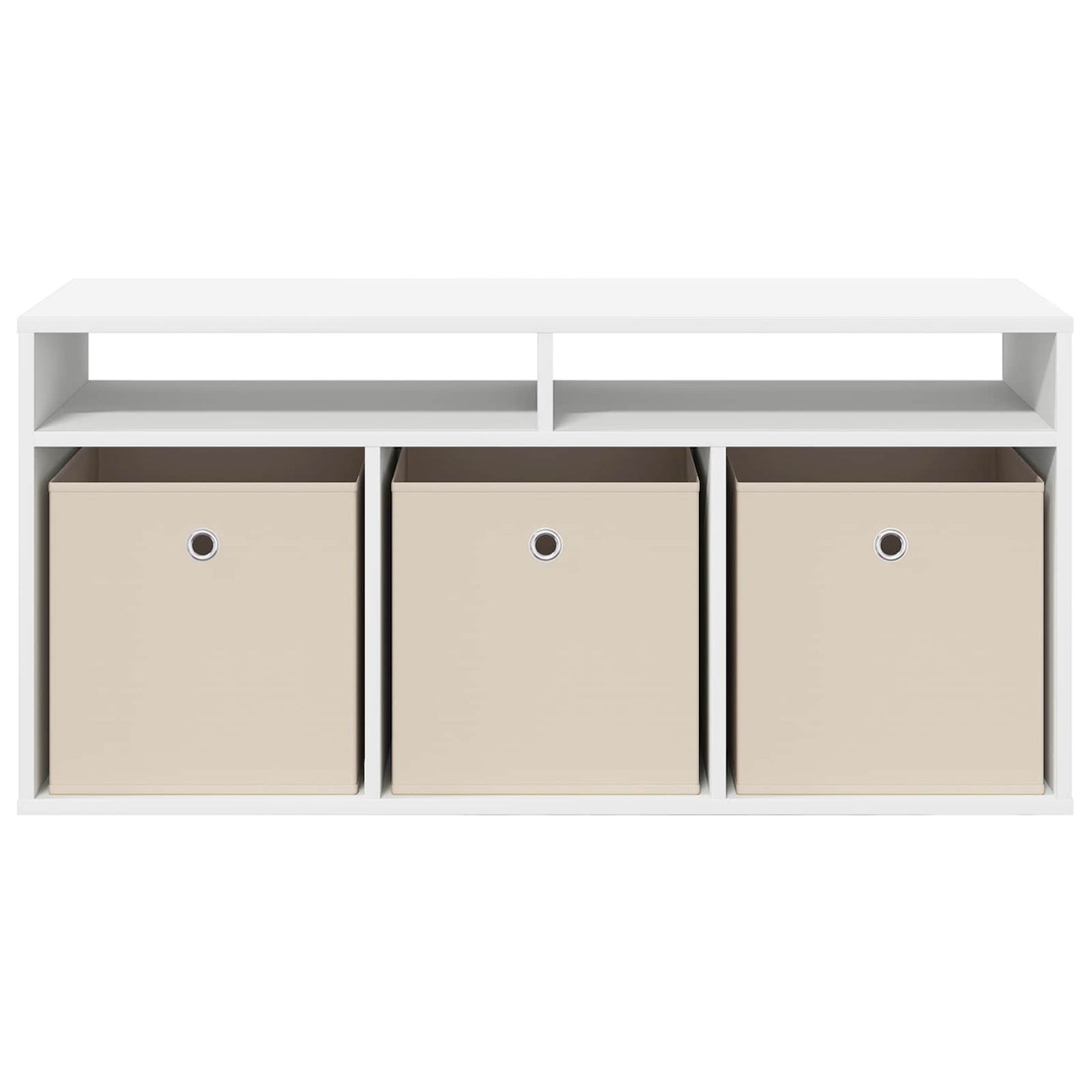 Laagkast met lade Wit 102 x 32 x 48,5 cm
