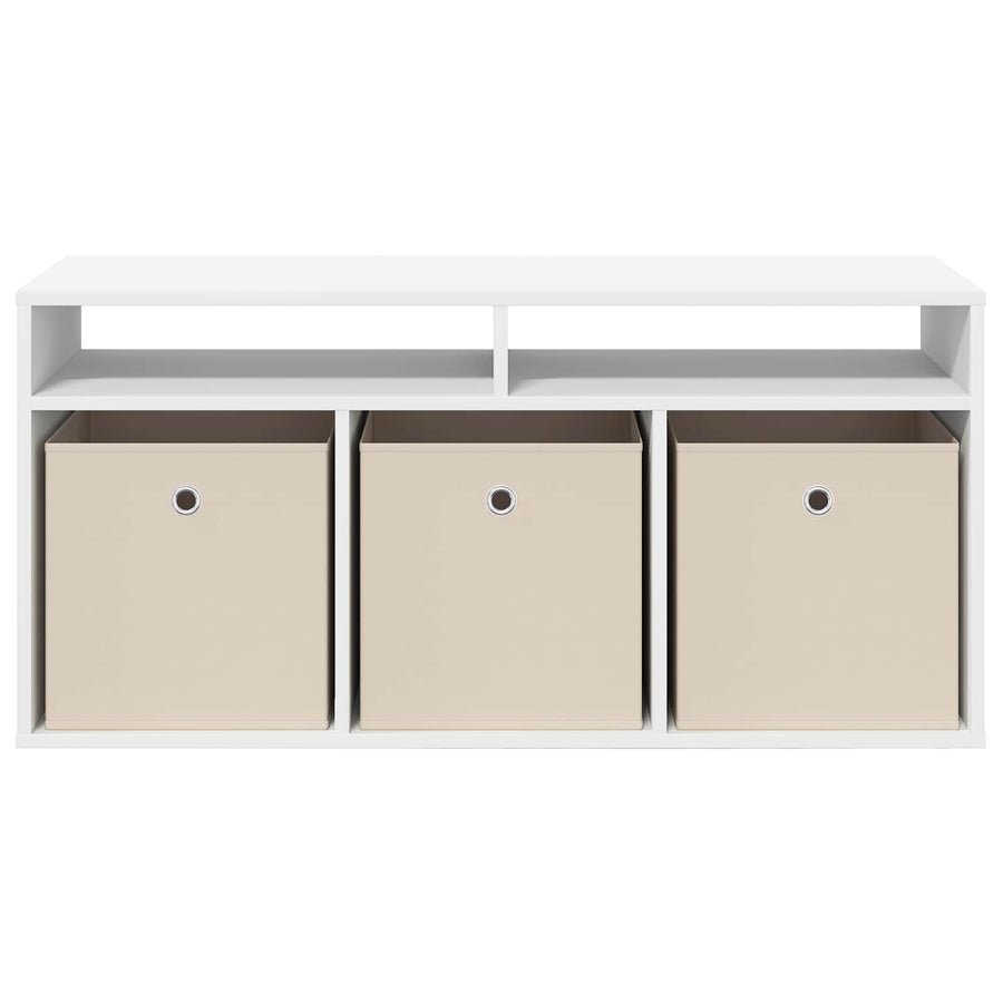 Laagkast met lade Wit 102 x 32 x 48,5 cm