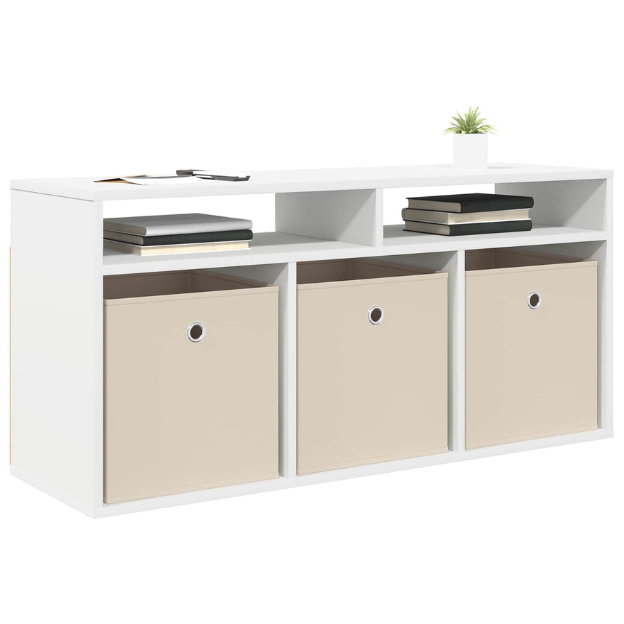 Laagkast met lade Wit 102 x 32 x 48,5 cm