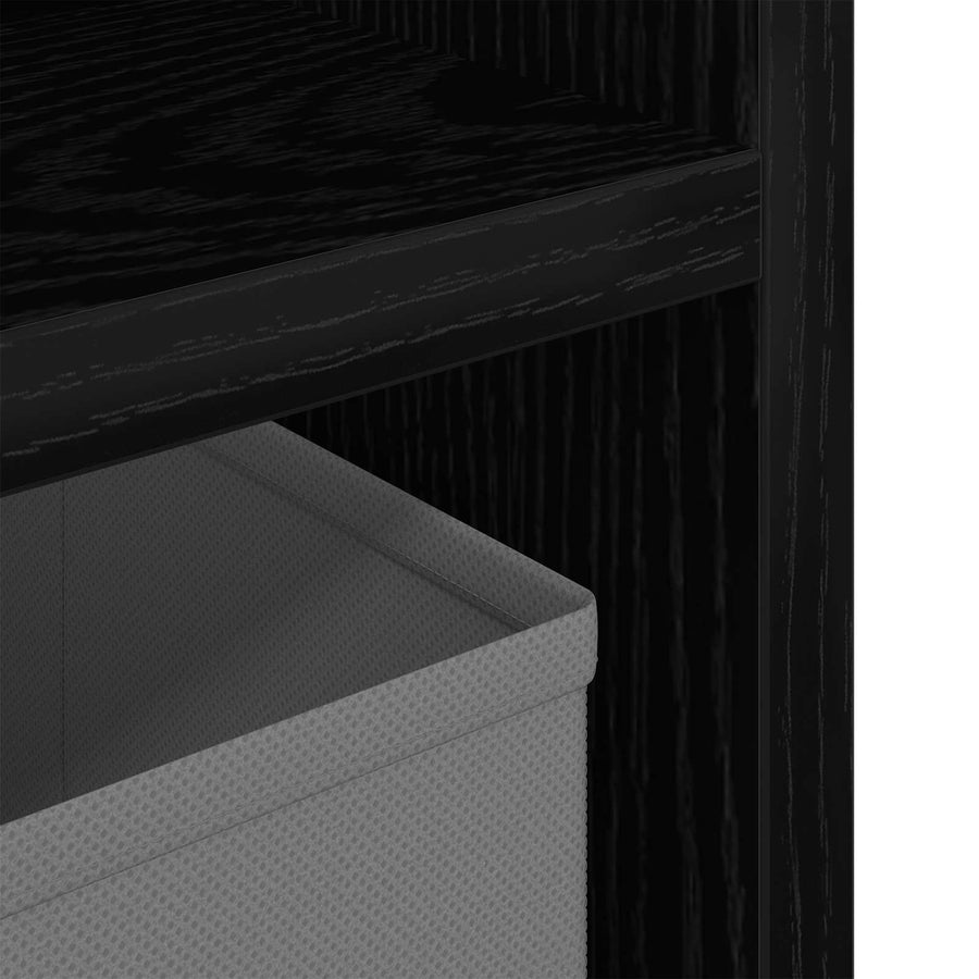 Laagkast met lade Zwart Eiken 102 x 32 x 48,5 cm