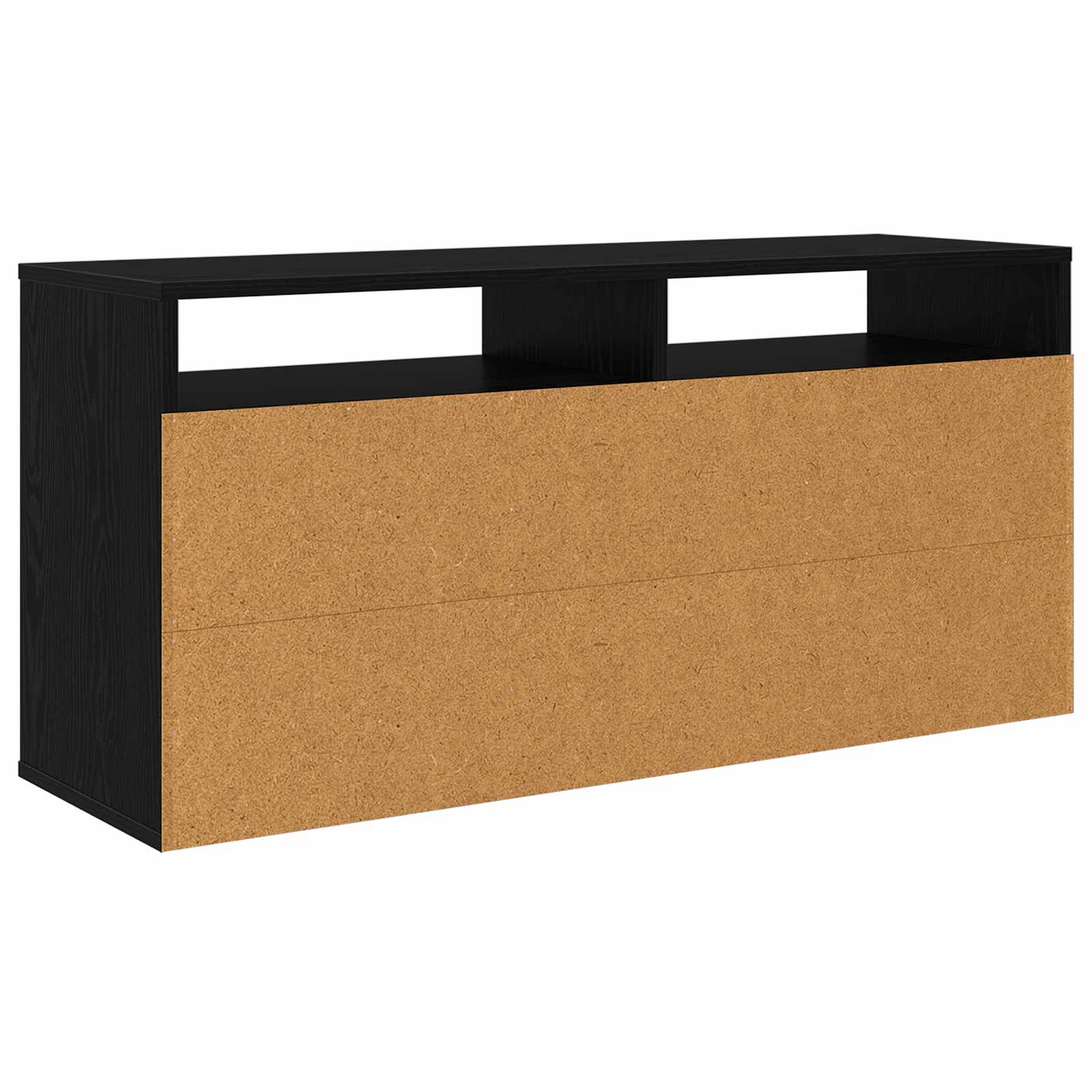 Laagkast met lade Zwart Eiken 102 x 32 x 48,5 cm