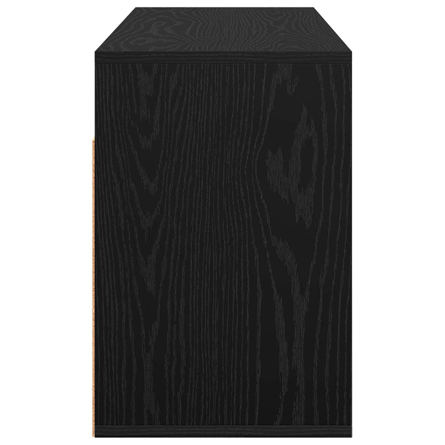 Laagkast met lade Zwart Eiken 102 x 32 x 48,5 cm