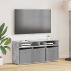 Laagkast met lade beton grijs 102x32x48,5 cm