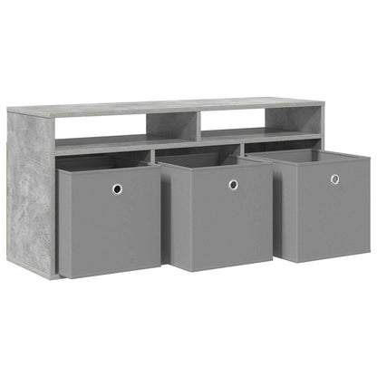 Laagkast met lade Beton Grijs 102 x 32 x 48,5 cm