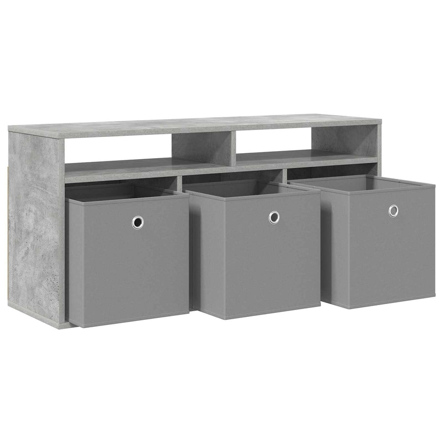 Laagkast met lade Beton Grijs 102 x 32 x 48,5 cm