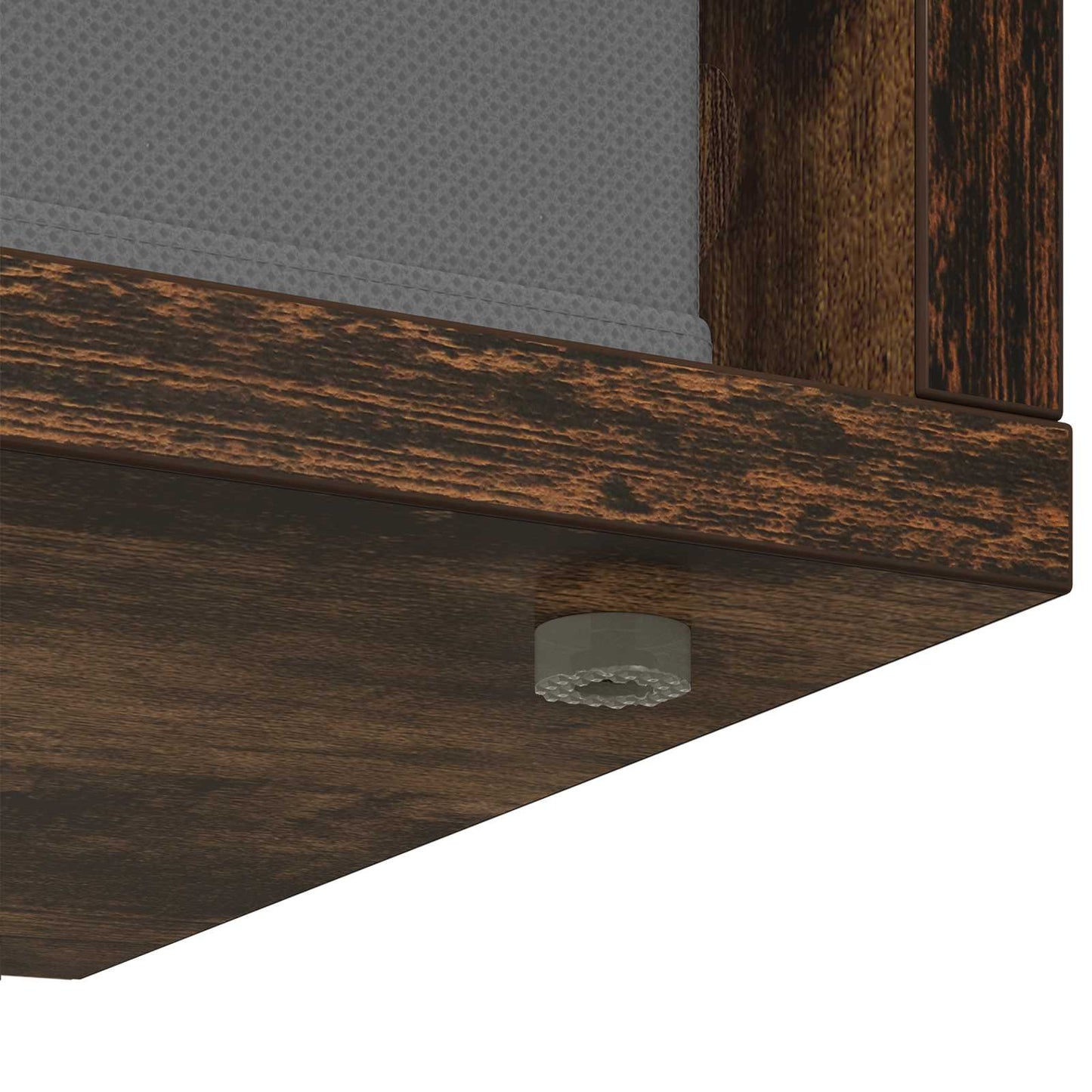 Laagkast met lade Gerookt eiken 102 x 32 x 48,5 cm
