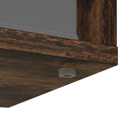 Laagkast met lade Gerookt eiken 102 x 32 x 48,5 cm