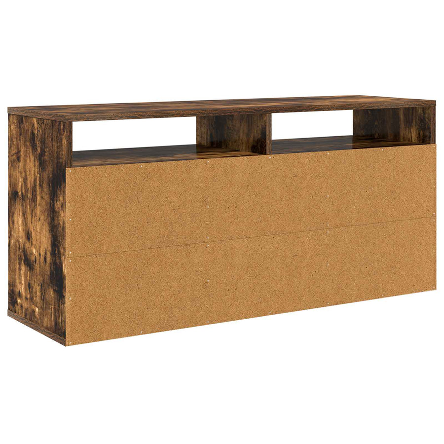 Laagkast met lade Gerookt eiken 102 x 32 x 48,5 cm