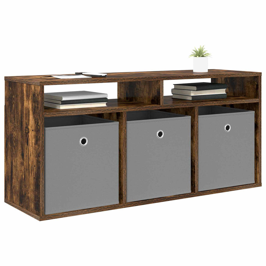 Laagkast met lade Gerookt eiken 102 x 32 x 48,5 cm