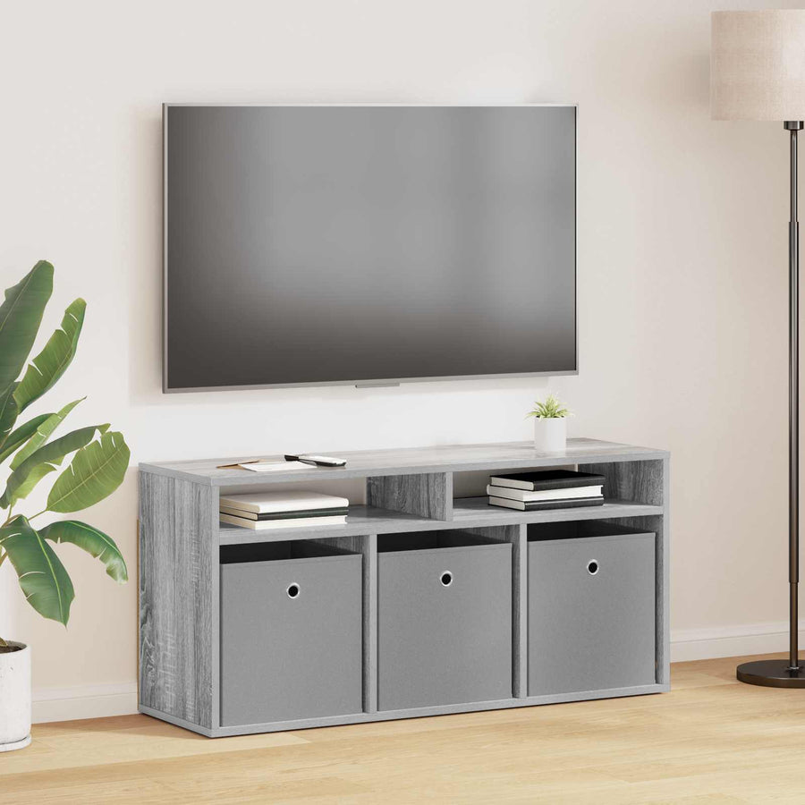 Laagkast met lade Grijs Sonoma 102 x 32 x 48,5 cm
