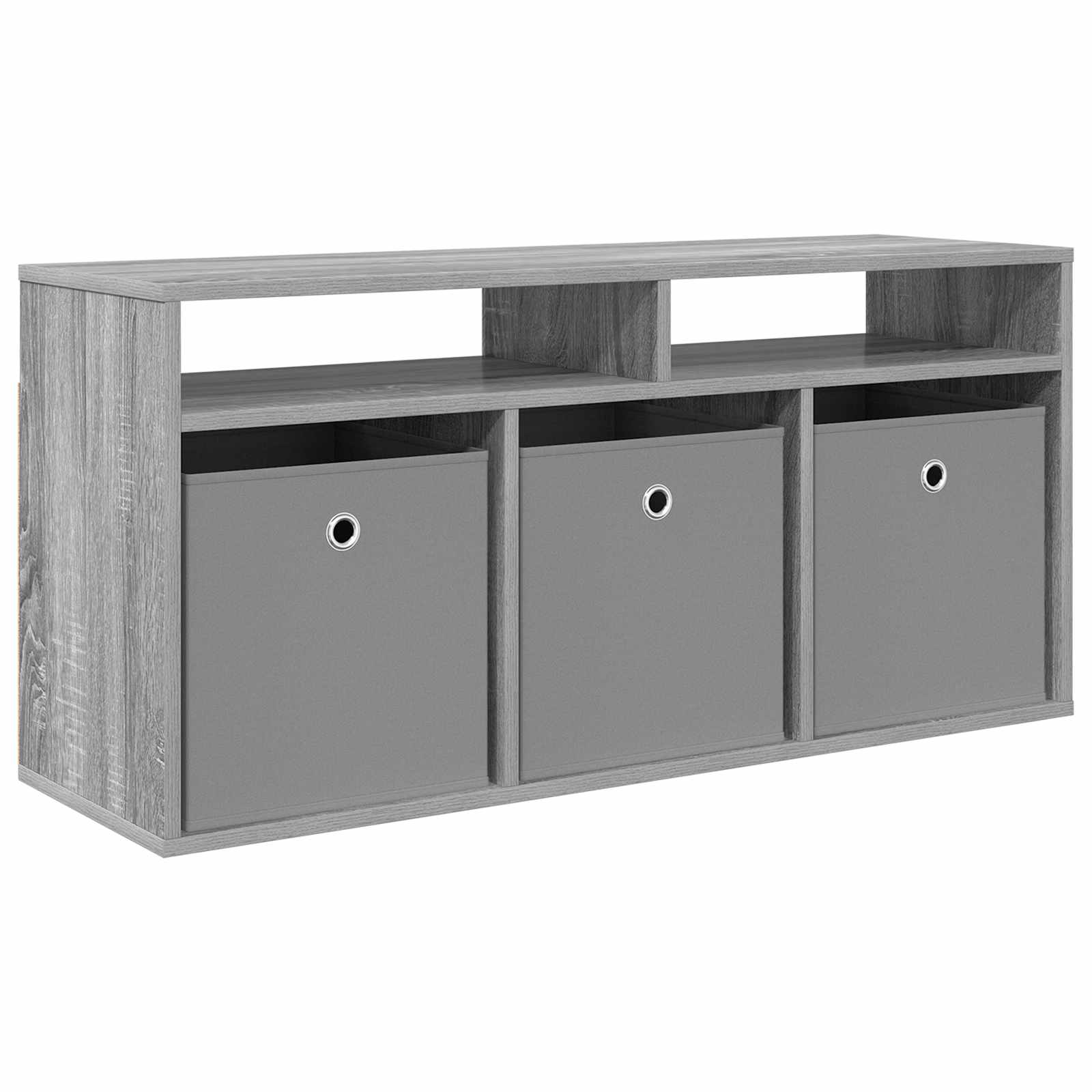 Laagkast met lade Grijs Sonoma 102 x 32 x 48,5 cm