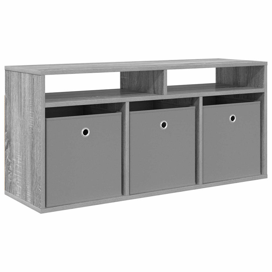 Laagkast met lade Grijs Sonoma 102 x 32 x 48,5 cm
