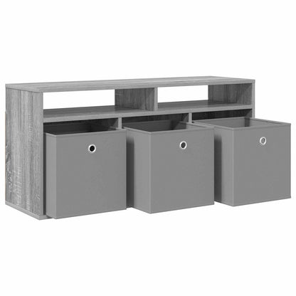 Laagkast met lade Grijs Sonoma 102 x 32 x 48,5 cm