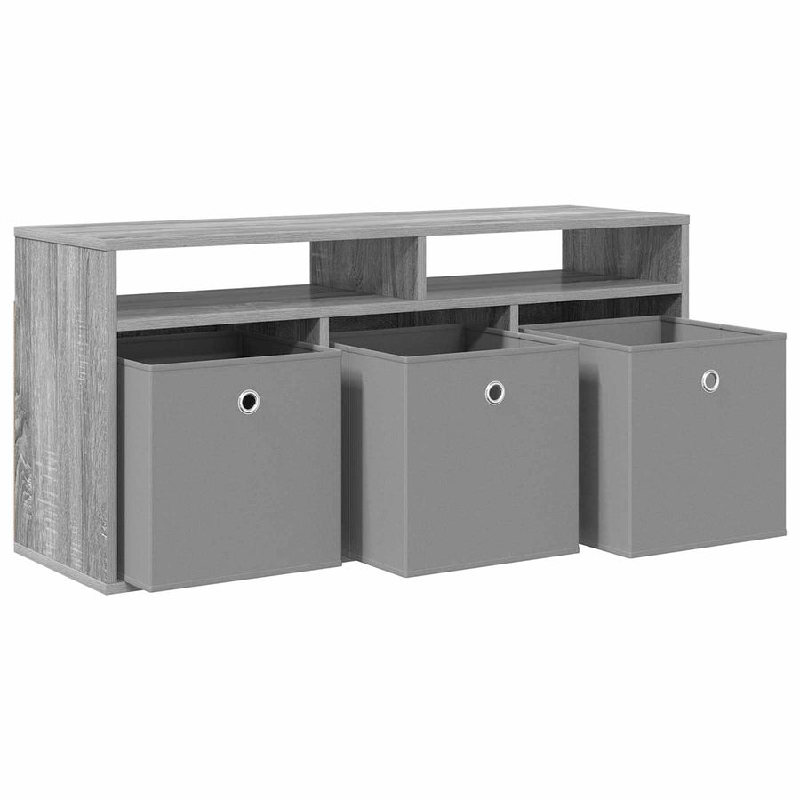 Laagkast met lade Grijs Sonoma 102 x 32 x 48,5 cm