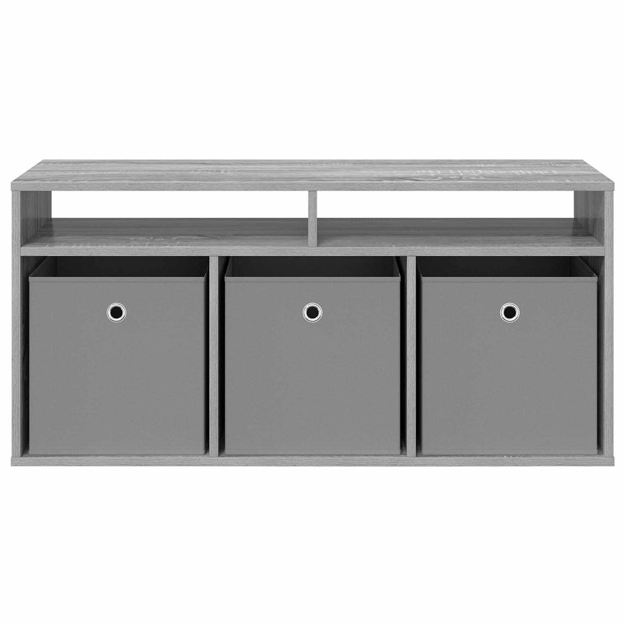 Laagkast met lade Grijs Sonoma 102 x 32 x 48,5 cm