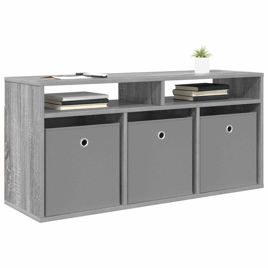 Laagkast met lade Grijs Sonoma 102 x 32 x 48,5 cm