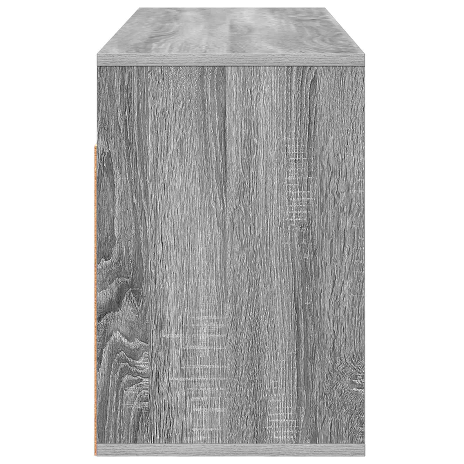 Laagkast met lade Grijs Sonoma 102 x 32 x 48,5 cm