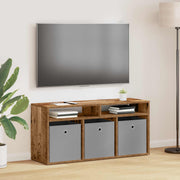 Laagkast Oudhout 102x32x48,5 cm met lade