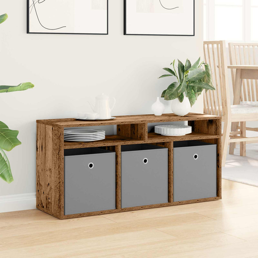 Laagkast met lade Oudhout 102 x 32 x 48,5 cm