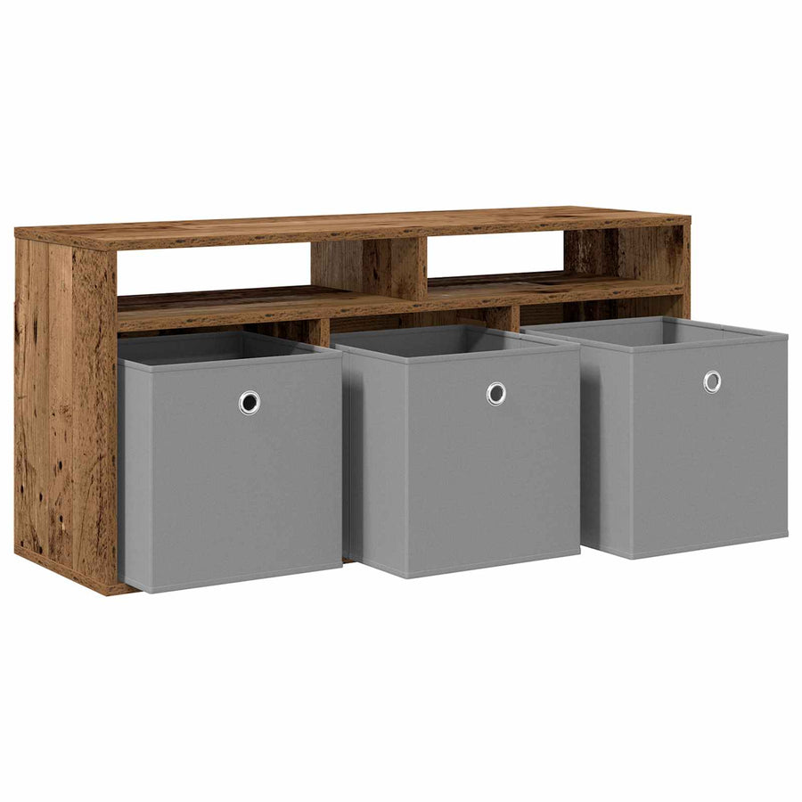 Laagkast met lade Oudhout 102 x 32 x 48,5 cm