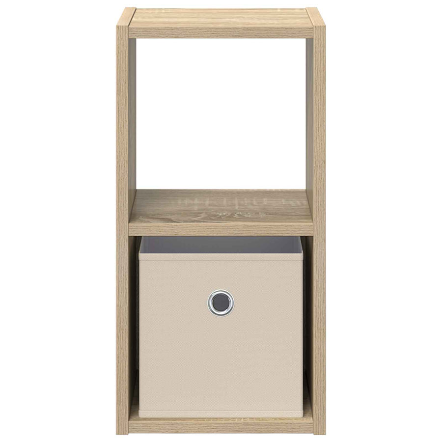 Nachtkastje 2 pcs Sonoma Eiken 25,5 x 22 x 49,5 cm Bewerkt hout