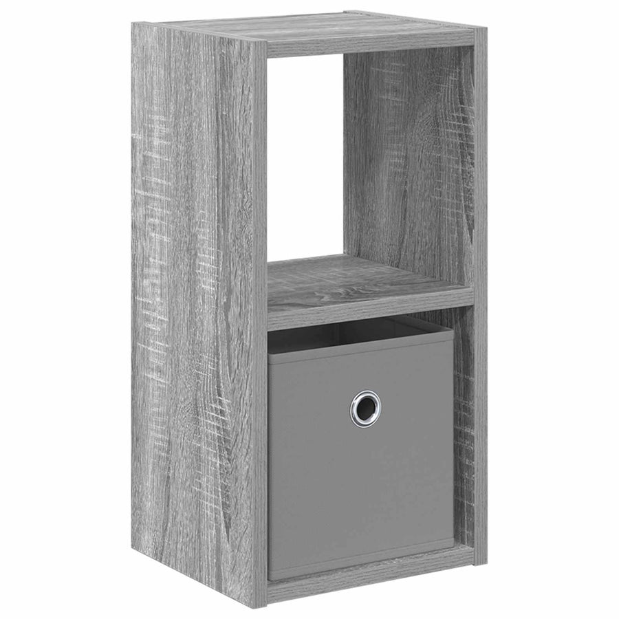 Nachtkastje Grijs Sonoma 25,5 x 22 x 49,5 cm Bewerkt hout