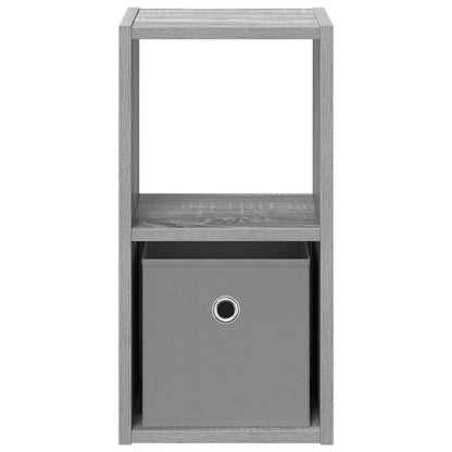 Nachtkastje 2 pcs Grijs Sonoma 25,5 x 22 x 49,5 cm Bewerkt hout