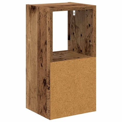 Nachtkastje 2 pcs Oudhout 25,5 x 22 x 49,5 cm Bewerkt hout