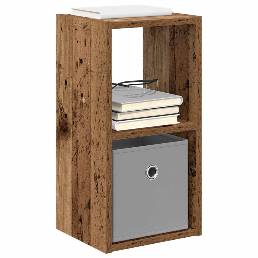 Nachtkastje 2 pcs Oudhout 25,5 x 22 x 49,5 cm Bewerkt hout