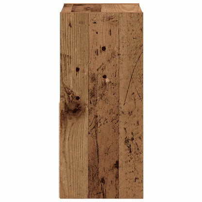 Nachtkastje 2 pcs Oudhout 25,5 x 22 x 49,5 cm Bewerkt hout