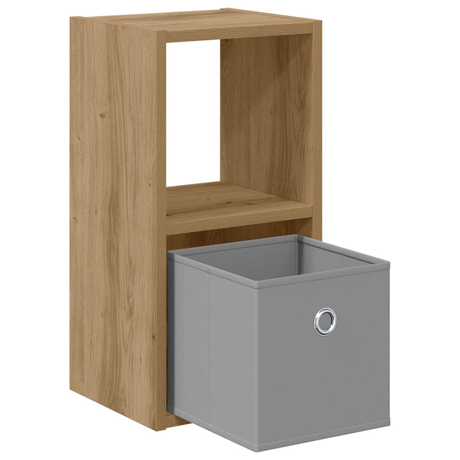 Nachtkastje Artisan Eiken 25,5 x 22 x 49,5 cm Bewerkt hout